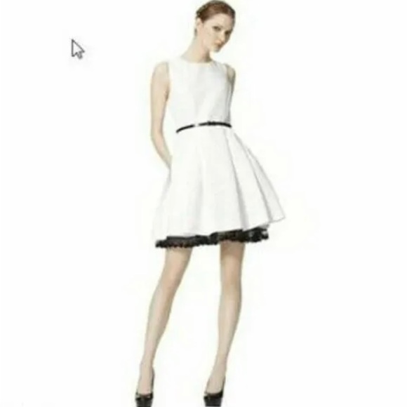 NWT Jason Wu for Target white and black lace belted dress. Size 12 - Picture 1 of 6
